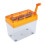 Manual Paper Shredder Portable Desktop Orange 6