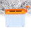 Manual Paper Shredder Portable Desktop Orange 7