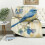 Blue Bird Flannel Blanket 40x50in Soft Warm Durable 4