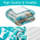 Couverture d'anniversaire Sweet16fille 127 x 152 cm 5