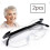 Magnifying Reading Glasses for Seniors, Lightweight Comfortable Frame, High Magnification Lenses for Low Visio 2