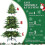 4FT Pre-Lit Hybrid Christmas Tree with 150 UL Lights and 3