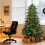 4FT Pre-Lit Hybrid Christmas Tree with 150 UL Lights and 5
