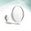Wall Mounted Makeup Mirror White Acrylic 1 Piece 4