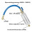 2 Oz Capacity AC Refrigerant Oil Injector Tool with 1/4 Thread for Efficient Air Conditioning System Service 4