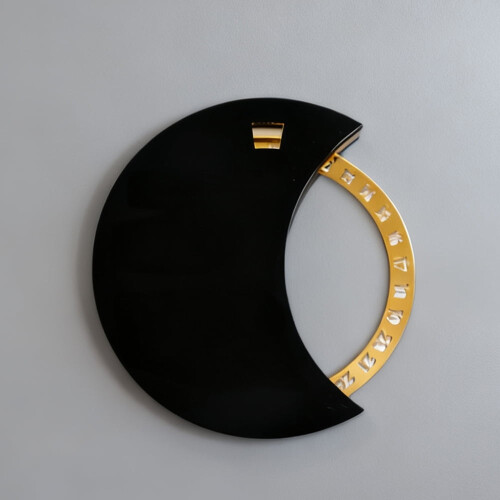 Christmas Countdown Magnet Wheel Moon Shape 30 Days 1