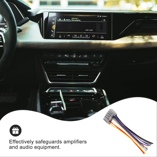 Car Speaker Wire Adapter Harness Multi-Color 1
