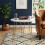 Modern Marble Coffee Table with Gold Hairpin Legs 2