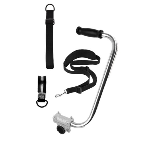 2X Weed Eater Handle, String Trimmer Handle, Ergonomic Trimmer Grip Weed Eater Strap with Shoulder Strap Harness 2