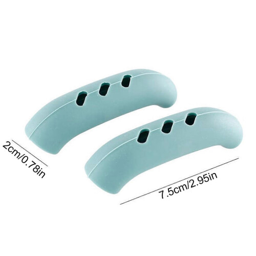 Silicone Assist Handle Holder for Frying Pan and Pot 2-Pack 1