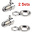 UHF Female SO-239 Solder Connector Right Angle 2 pcs 2