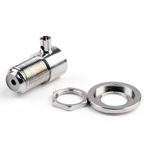 UHF Female SO-239 Solder Connector Right Angle 2 pcs 2