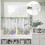 Easter Eggs Kitchen Curtains and Valances Set White Wood 8