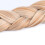 Synthetisches geflochtenes Haarband, dick, breit, elastisch 2