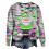 Kids long sleeve pullover outfit boat neck oversized winter 1
