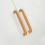 Wooden Cabinet Knobs Beech Wood 4 Pcs Mushroom Style 5