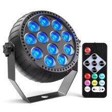LED Strobe Light RGB 10W Remote Control for Christmas Stage