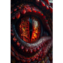 Wooden Dragon Eye Jigsaw Puzzle 300 Pieces