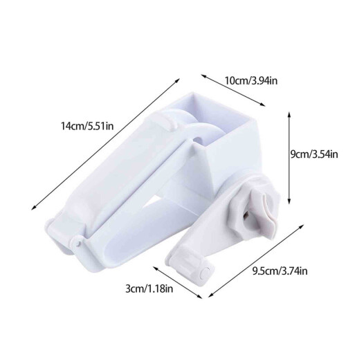 Râpe à fromage rotative à manivelle en ABS et acier inoxydable (1 pièce) 2