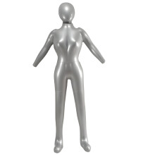 Inflatable Full-Body Mannequin PVC 65 inch Tall