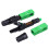 20pcs SC APC Optical Fiber Fast Cold Quickly Connector Optic Cable Adapter Singlemode 7