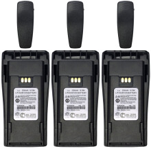 Bateria para rádio Motorola CP150CP200PR400 NNTN4496/NNTN4497