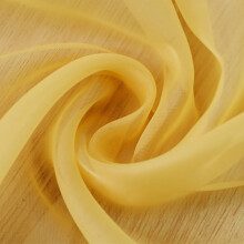 Yellow Sheer Curtains Cotton 98 Inch 4-Pack