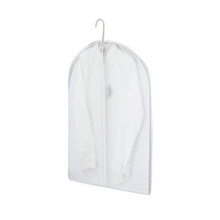 Housses à vêtements transparentes avec fermeture éclair pour costumes et manteaux