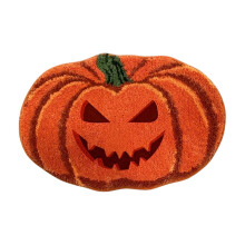 Halloween pumpamatta pumpaformad golvmatta för vardagsrum