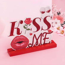 Decoración para el hogar en el Día de San Valentín: Corazón romántico para la mesa