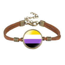 Regenboog LGBT armband, verstelbaar, stapelbaar, sieraad voor