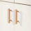 Wooden Drawer Handle Chinese Style 2 pcs 96 mm 2