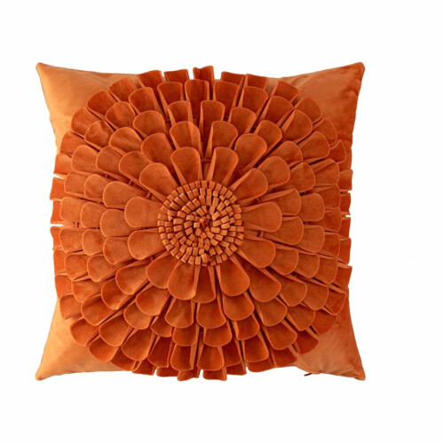 Dekokissen mit Blumenmuster, 45 x 45 cm