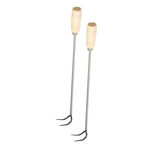 Ganchos antideslizantes para asar (2 piezas)