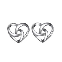 925 Sterling Zilveren Oorstekers met Kubieke Zirkonia (1 Paar)