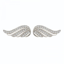 Ohrstecker aus 925er Sterlingsilber mit Zirkonia für Damen