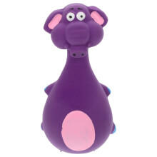 LEORX Hunde-Zahnreinigungsspielzeug in Elefantenform, 1 Stück