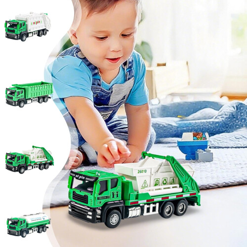 Msgweeeg tröghetslegeringsleksaksbilar för pojkar 3-7 år