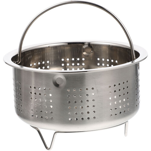 Stainless Steel Vegetable Steamer Basket with Fast Drainage
