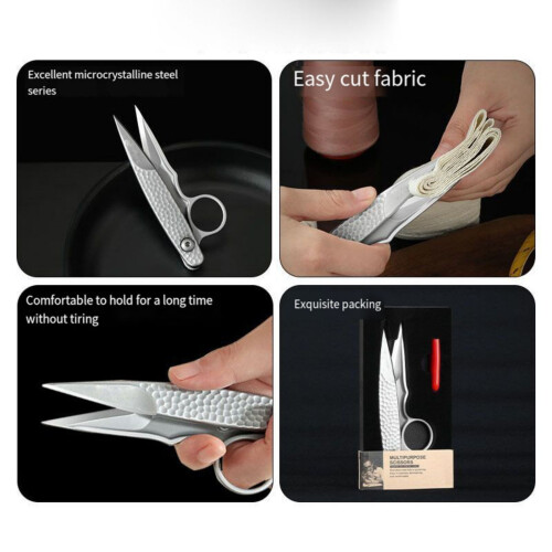 Spring Scissors Stainless Steel Thread Nipper 1 Pc 2