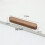 Wooden Cabinet Knobs Solid Beech Walnut 2 pcs 64 mm 2