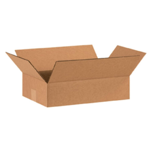Caixas de papelão ondulado para envio, 40,6 x 25,4 x 7,6 cm (16 x 10 x 3 polegadas), pacote com 50 unidades.