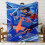 Greninja plaid voor fans, 40"x50" 1