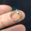 Titanium neusring met micro-zirkonia 1