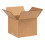 Caixa de papelão ondulado para envio, 9x9x7 polegadas, pacote com 25 unidades. 1