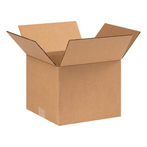 Caixa de papelão ondulado para envio, 9x9x7 polegadas, pacote com 25 unidades.