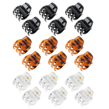 Pinzas para el cabello para mujer, tamaño mediano, 18 unidades, 3,5 cm (1,38 pulgadas)