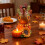Thanksgiving kalkon och pumpa ljusstakar rustika 1