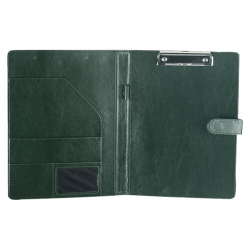 Professional blue padfolio faux leather 1 1