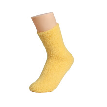 Chaussettes thermiques duveteuses pour femmes, idéales pour l'hiver (1 paire)